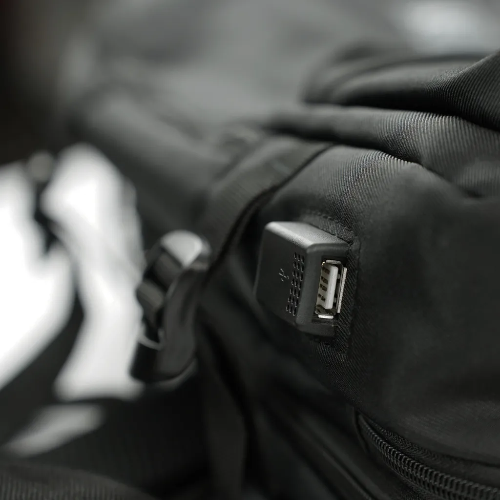Sac à dos Solier noir imperméable et résistant modèle PLECAKFV06 original - 14