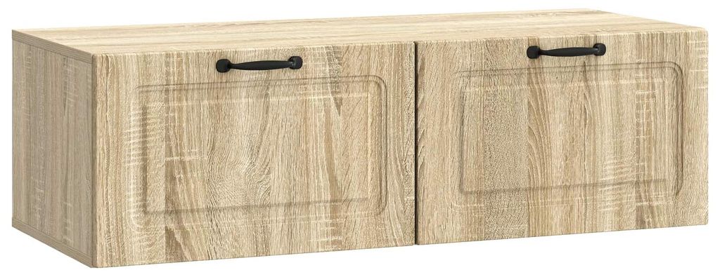 Maison Exclusive - Wandmontierter TV-Schrank Sonoma-Eiche 98 x 41 x 30 cm