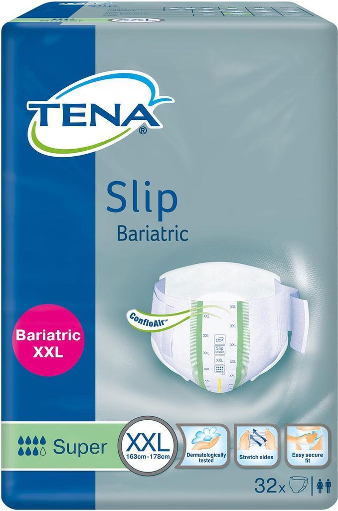 TENA Briefs Bariatric Super ConfioAir 32 sztuki rozmiar XXL Zdjęcie produktu 