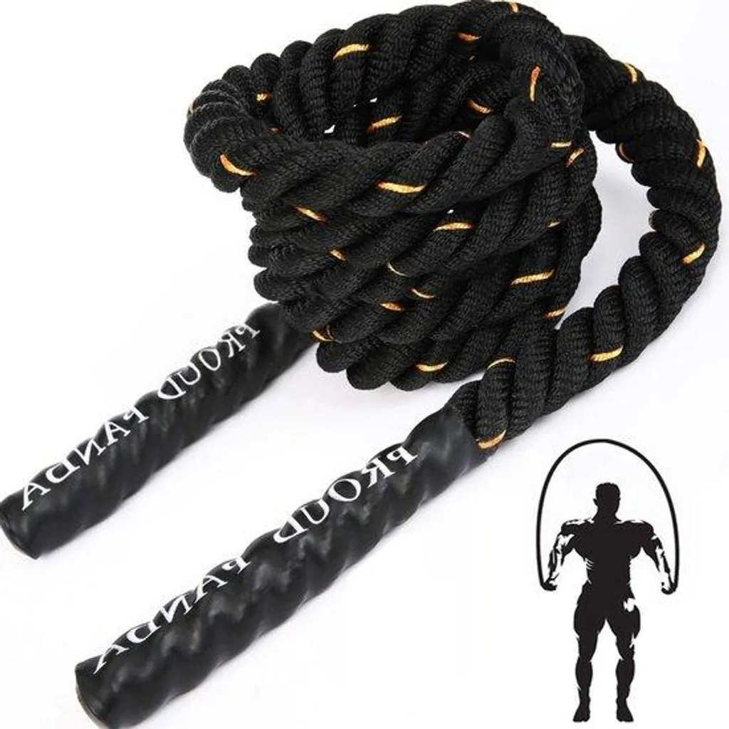 Corde à sauter lourde pour cardio et renforcement musculaire adulte