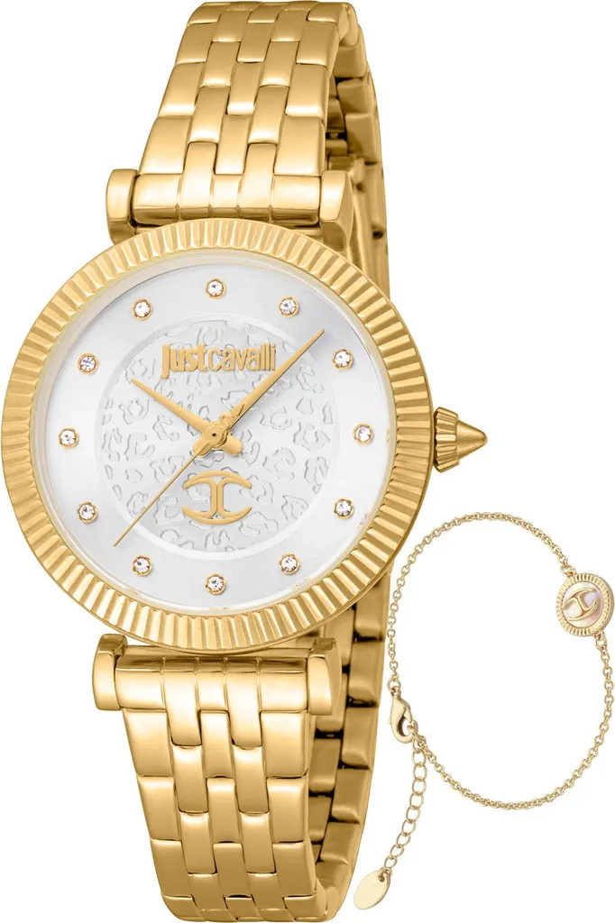 Just Cavalli JC1L266M0025 Donna: Eleganza e Glamour in Oro Giallo