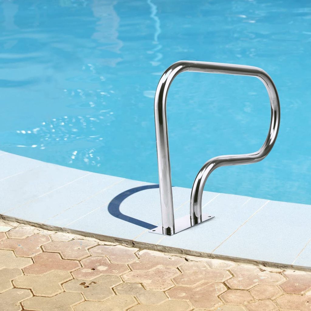 GOPLUS Pool Haltegriff, Edelstahl Sicherheitsgeländer für Produktbild 2