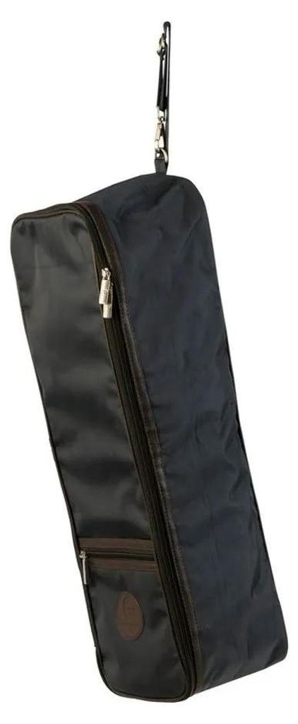 Equitheme Premium Zaumzeugtasche Schwarz Schwarz One Size