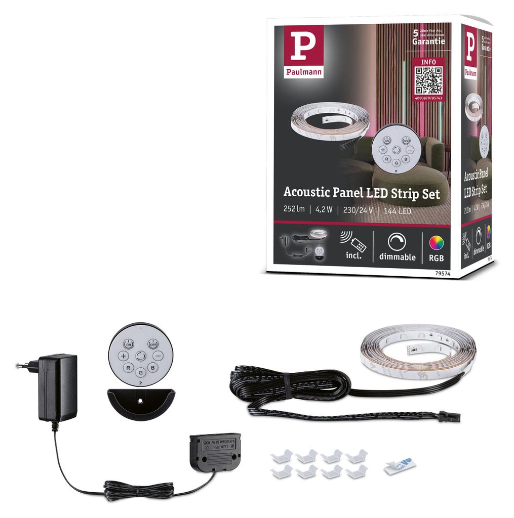 Paulmann LED Strip Akkustik Paneel