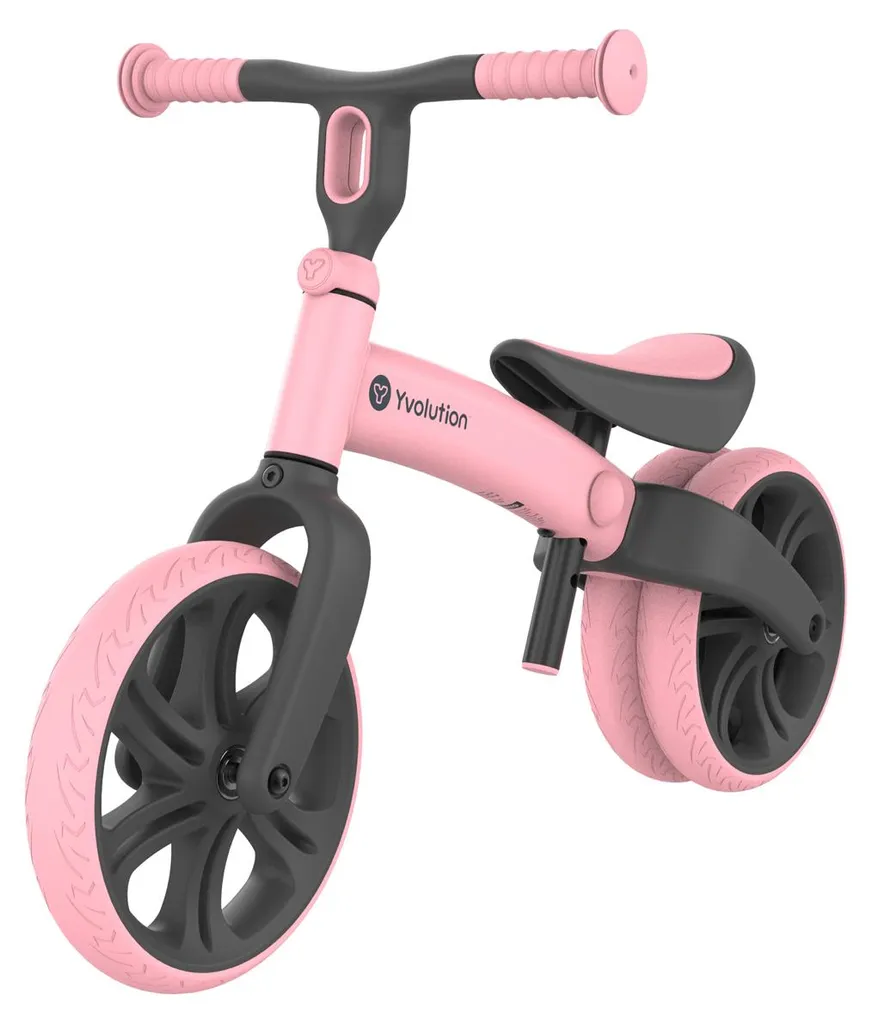 Yvelo Jr Rose Yvolution : Vélo Enfant à Siège Ergonomique et Evolutif