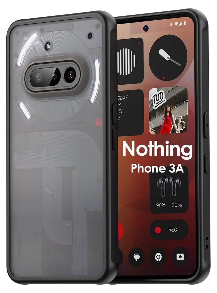 Handyhülle für Nothing Phone 3A Matt Stoßfest Schutzhülle Produktbild 