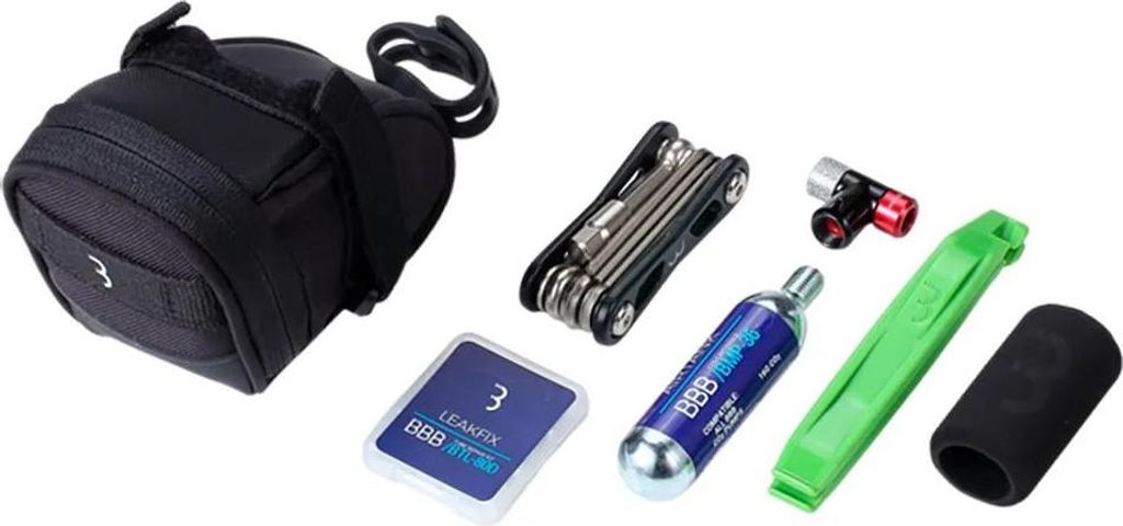 BBB Cycling BBB Set CombiSet SpeedPack CO2 14 x 7,5 x 7,5 cm schwarz - kompak...