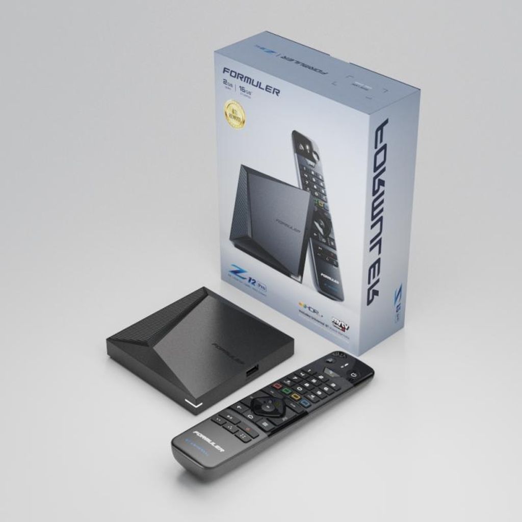 Formuler Z12 PRO Android 12 OTT Medien Player 2GB DDR4 RAM Produktbild 