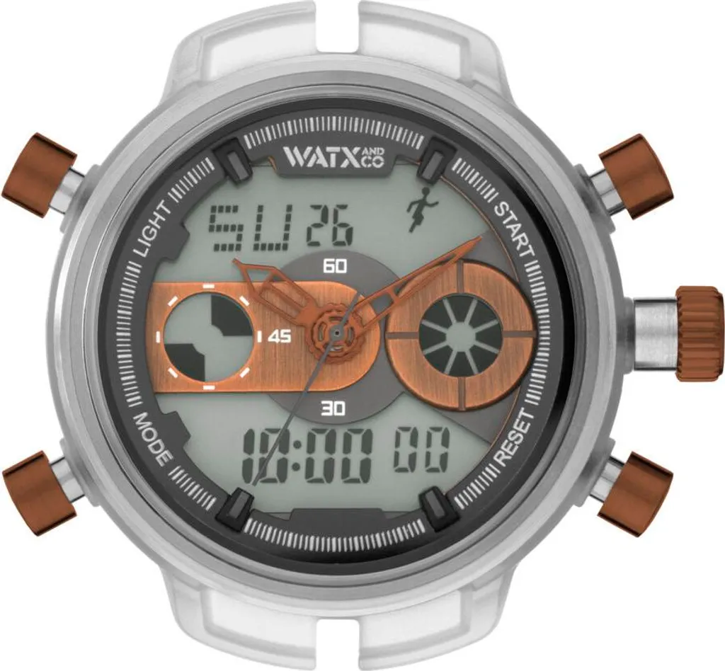 Regalo Originale? Orologio Watx & Colors RWA2721 Grigio 49mm Unisex