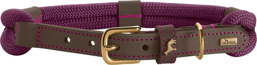 Hunter Halsband Malia brombeer/dunkelbraun