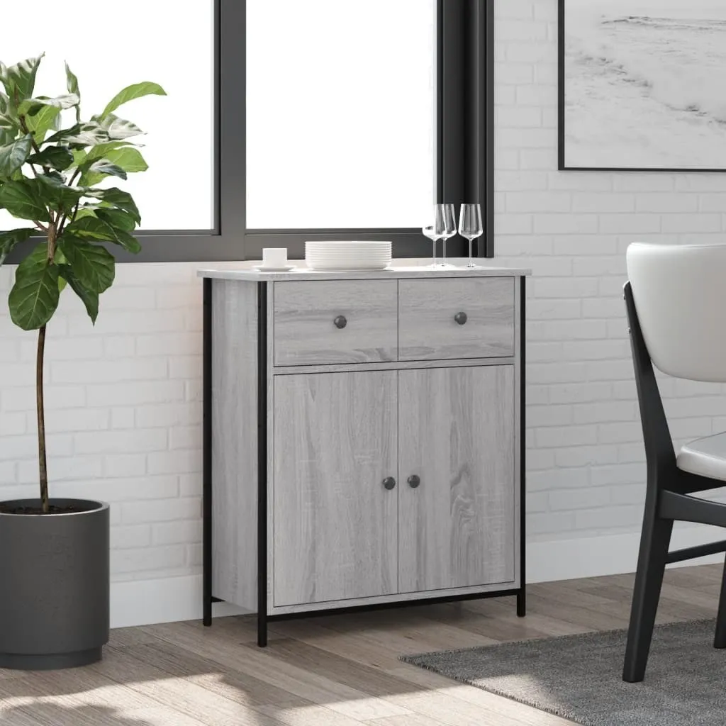 Arreda con Stile: Credenza Maison Exclusive 70 cm Grigio Sonoma