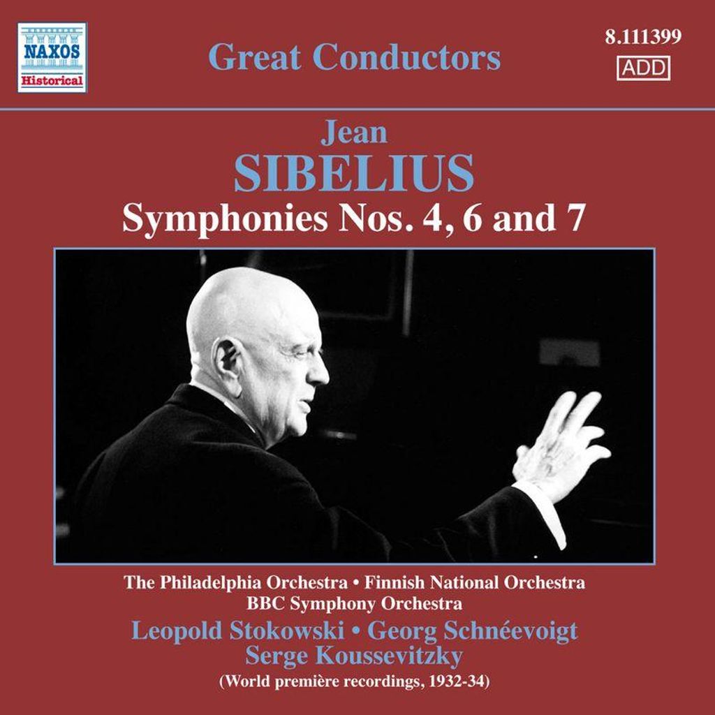 Stokowski/Schn'evoigt/Koussevitzky: Sinfonien 4,6+7