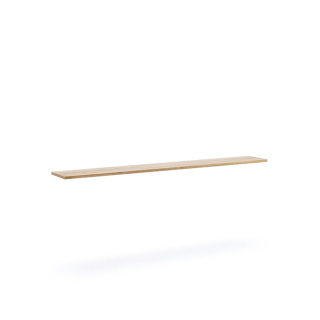 Hängeregal Eiche Craft 138 cm – Laminatplatte, Modernes Produktbild 