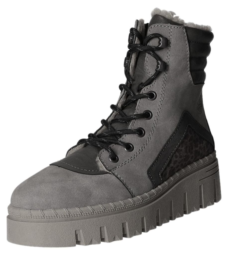 Rieker dameslaarsje, grijs, model Z8904-40 Productafbeelding 