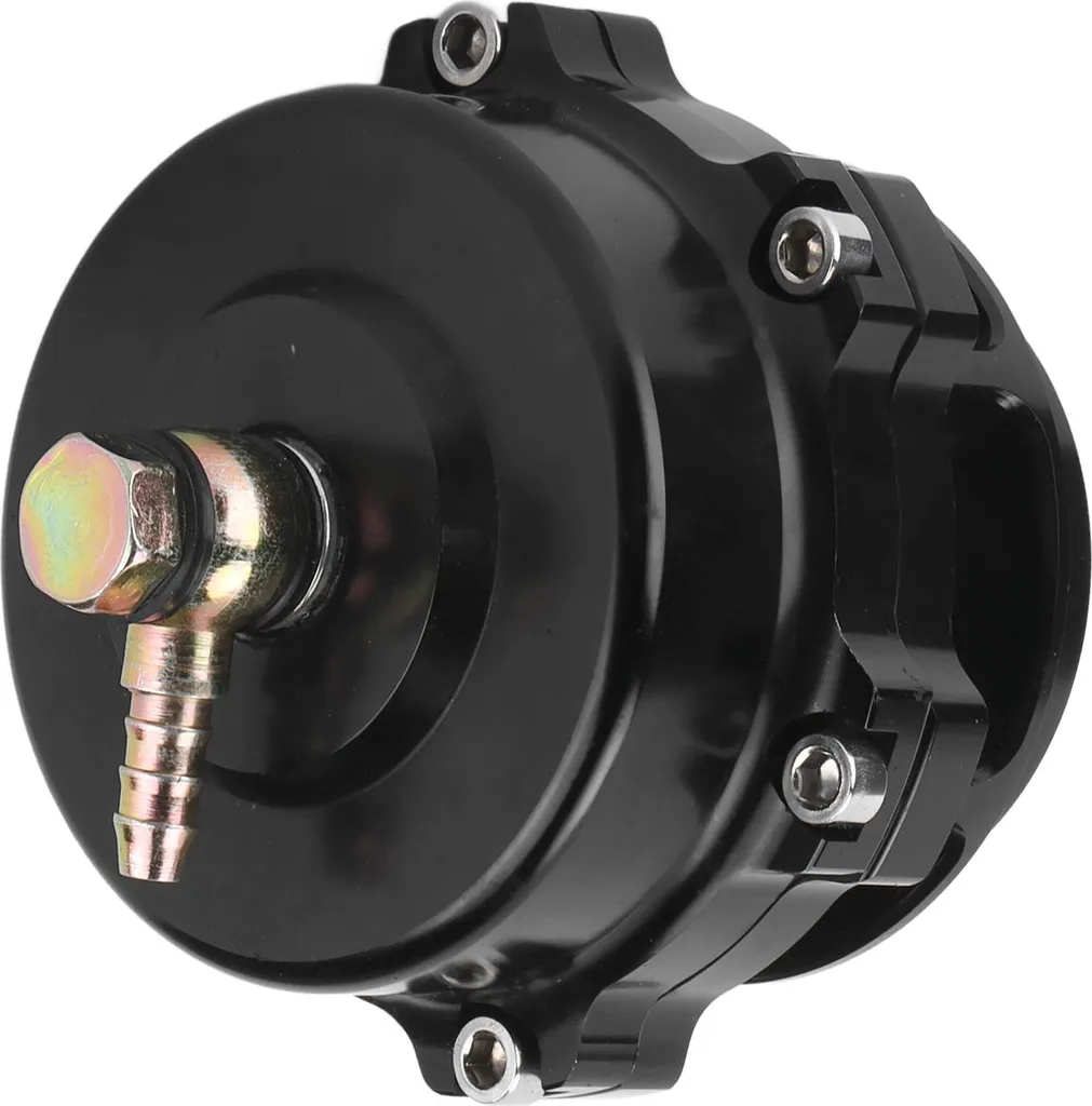 Kit Valvola Sfiato 50mm V-Band Nera per Turbo - Metallo e Gomma