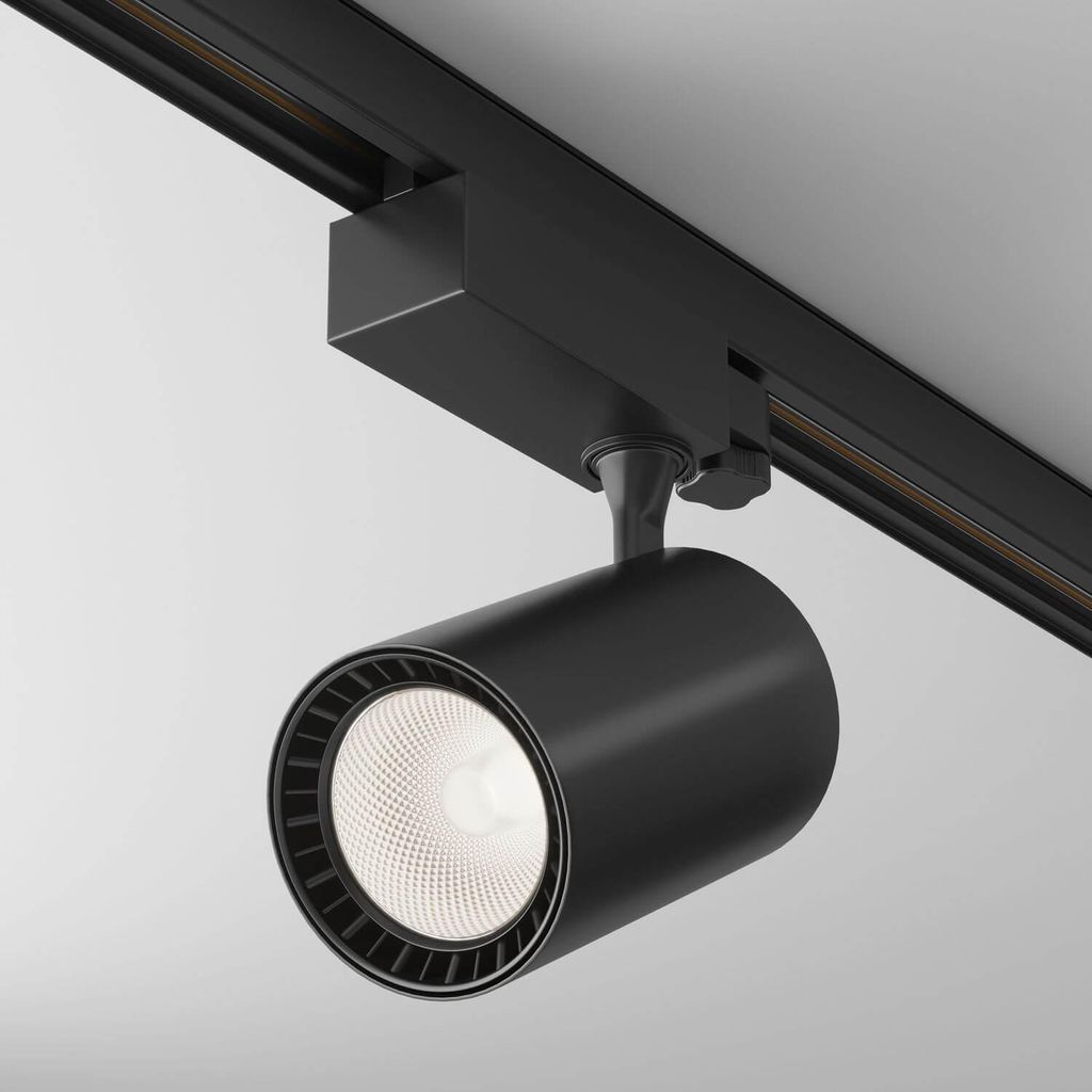 Maytoni Vuoro 3-Phasen System TRINITY LED Stromschienenleuchte 20W 4000K Schwarz 90Ra Neutralweiss