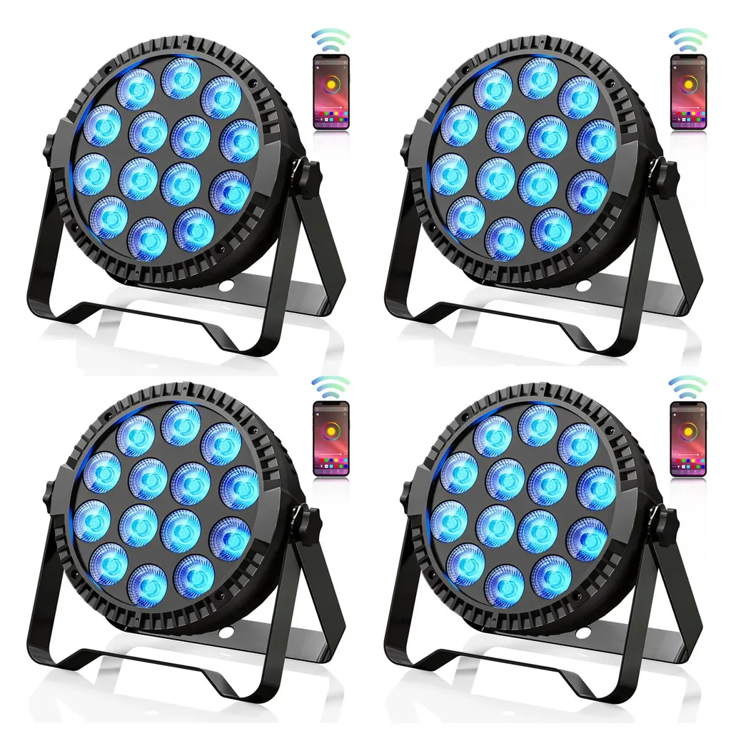 Kit LED Par avec contrôle par application pour éviter les câbles - 2