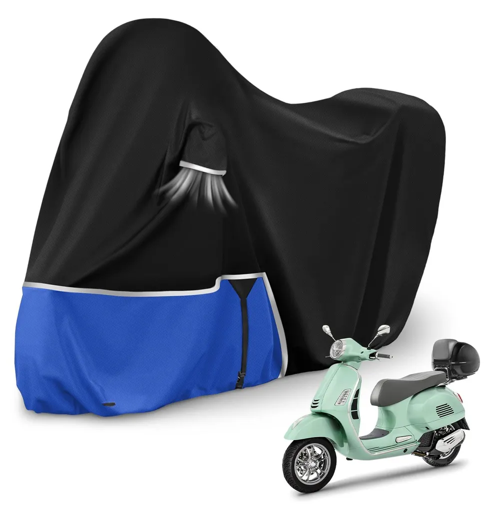 Housse anti-pluie pour Vespa GTS GTV : finissez-en avec la selle mouillée