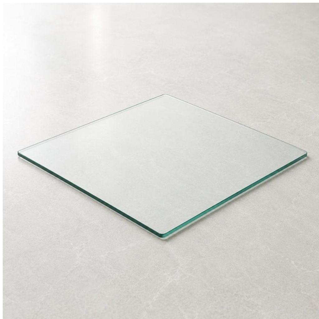 Glasplatte TERRY 40x40cm gehärtetes 8mm Glas Servierplatte Produktbild 