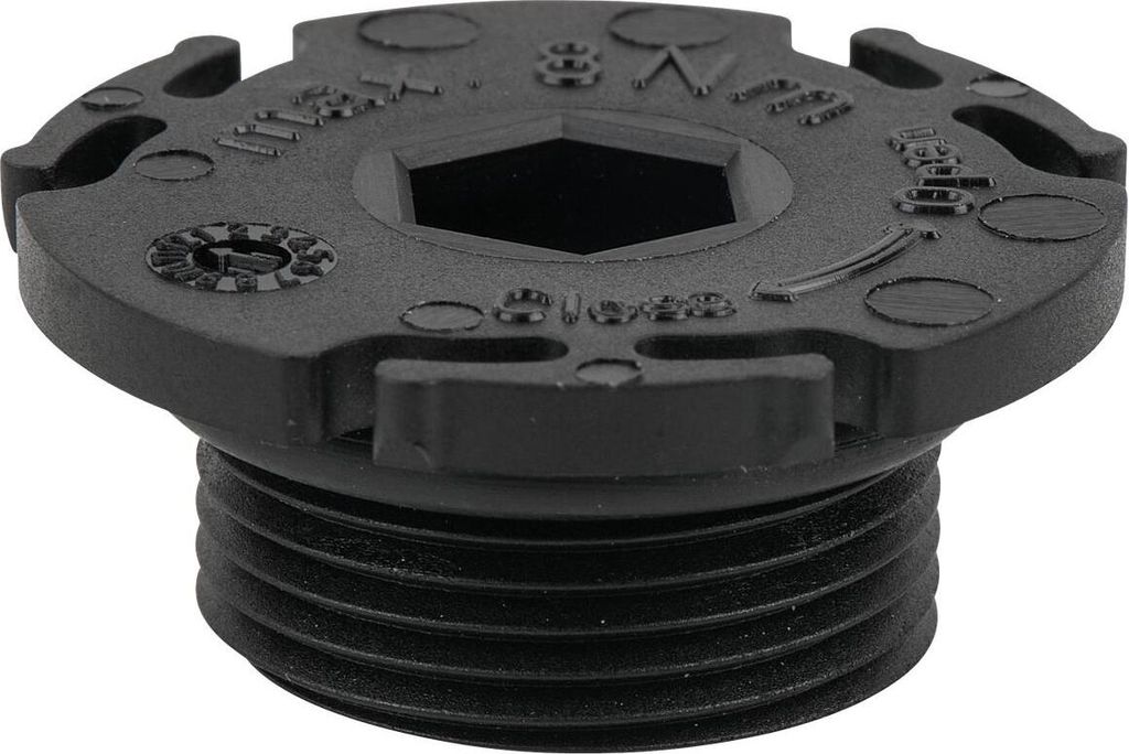 KS Tools Ölablassschraube, Innen6kant 10mm, M24x1,5x12mm, 10er-Pack, 430.1231