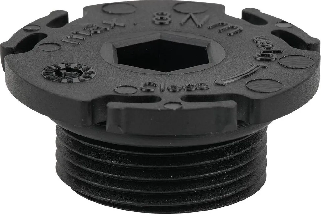 KS TOOLS 430.1231 Bouchon de vidange hexagonal M24x1,5x12mm - Lot de 10