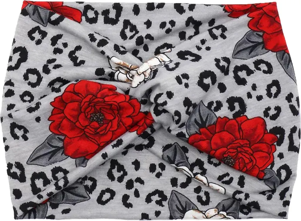 Cerchietto Leopardato con Rosa Rossa | Accessorio Must-Have 2026 - 2