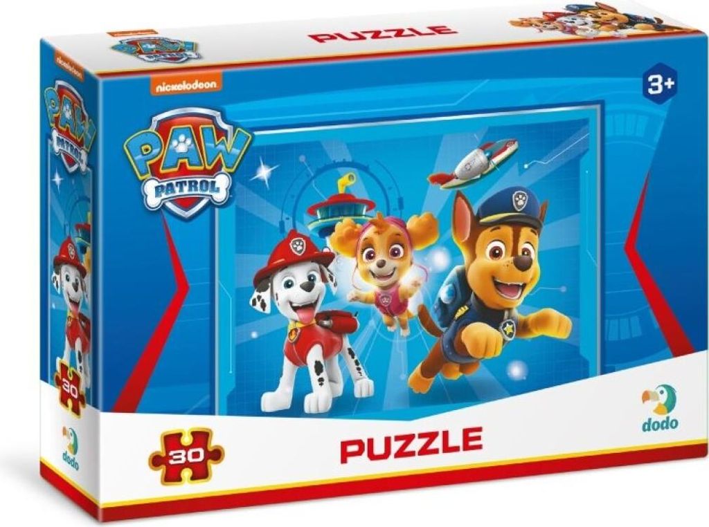 DODO Puzzle Paws Patrol: Drei starke 30er Puppen