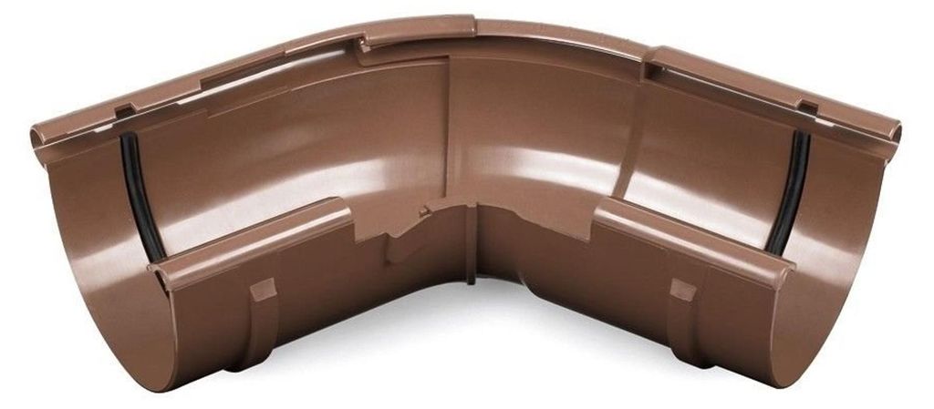 BRYZA regulowany narożnik zewnętrzny rynny 120°-145° Zdjęcie produktu 