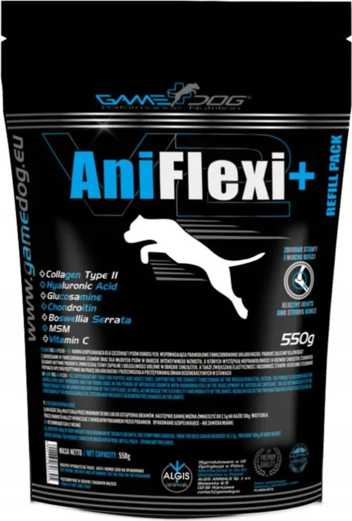 Game Dog AniFlexi+ V2: La Rinascita delle Zampe del Tuo Cane 550g