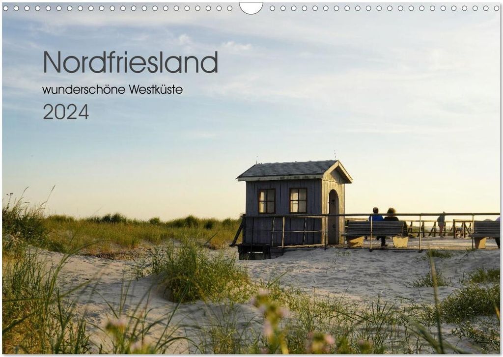 Nordfriesland - wunderschöne Westküste (Wandkalender 2026 DIN A3 quer), CALVENDO Monatskalender