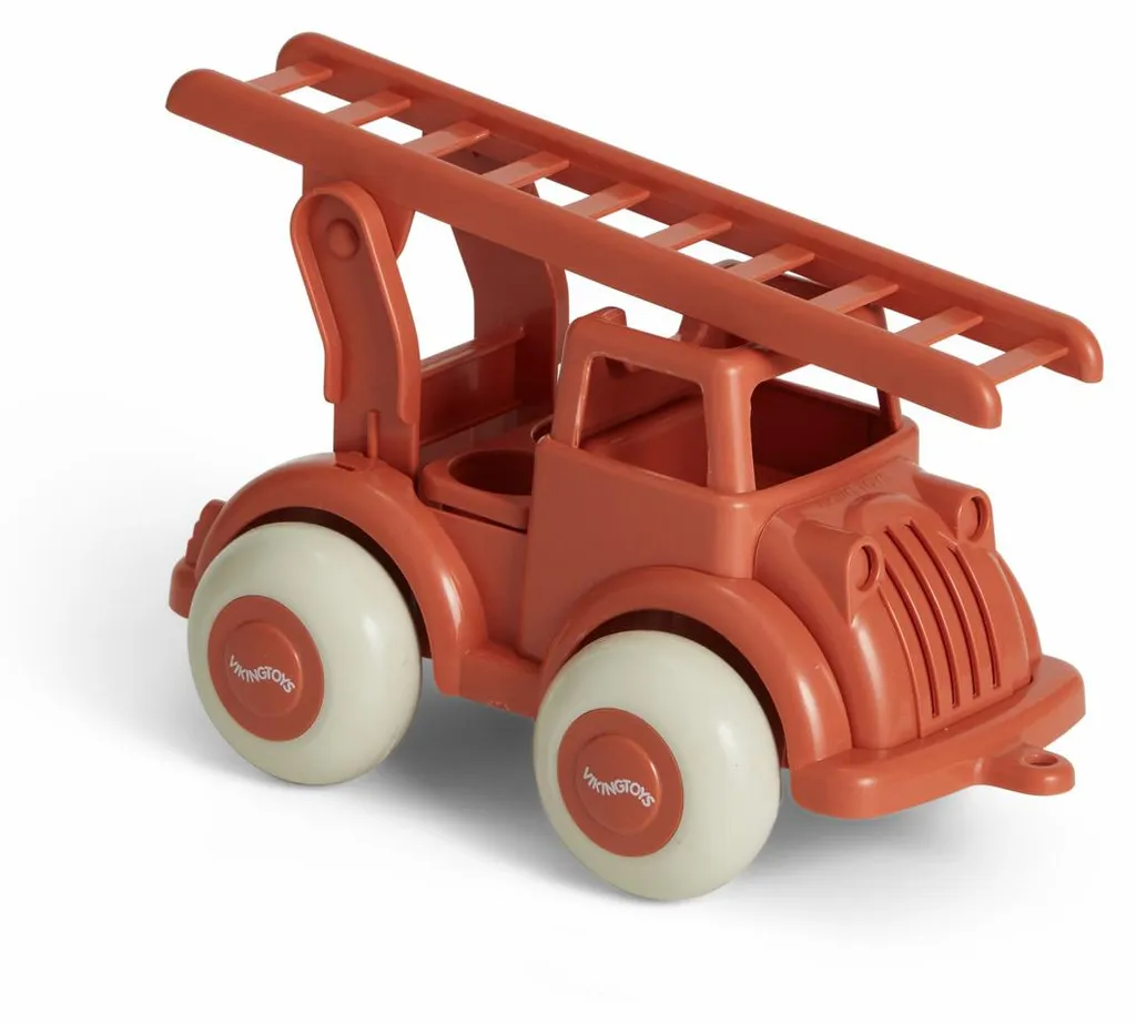 Camion de Pompier Robuste RE:LINE Viking Toys : Jouet Recyclé Incassable