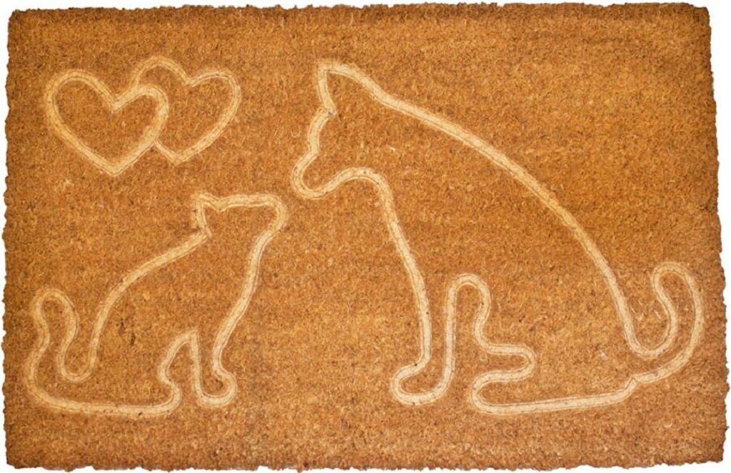 Home Elements: Deurmat met afbeelding van een kat en een Productafbeelding 