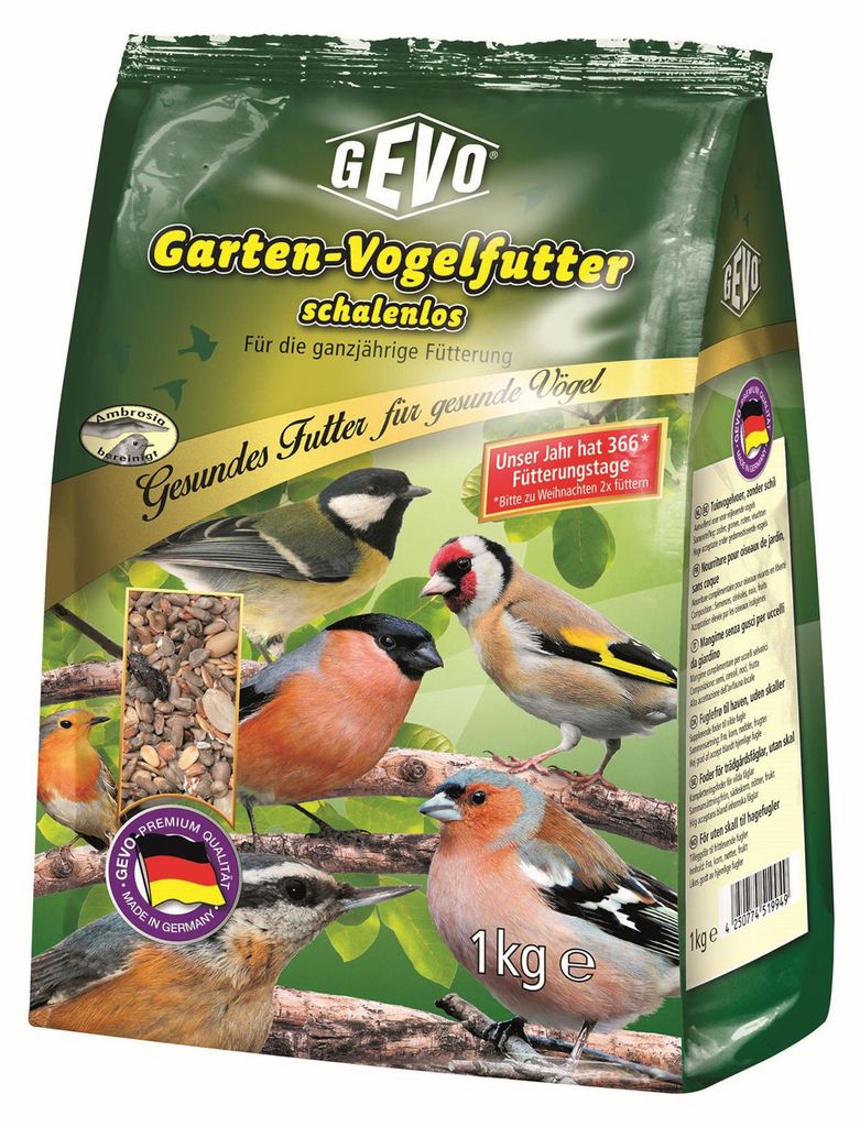 Artikelbild 1 von 'Gartenvogelfutter (1 kg)' aus der Kategorie Gartenvogelfutter