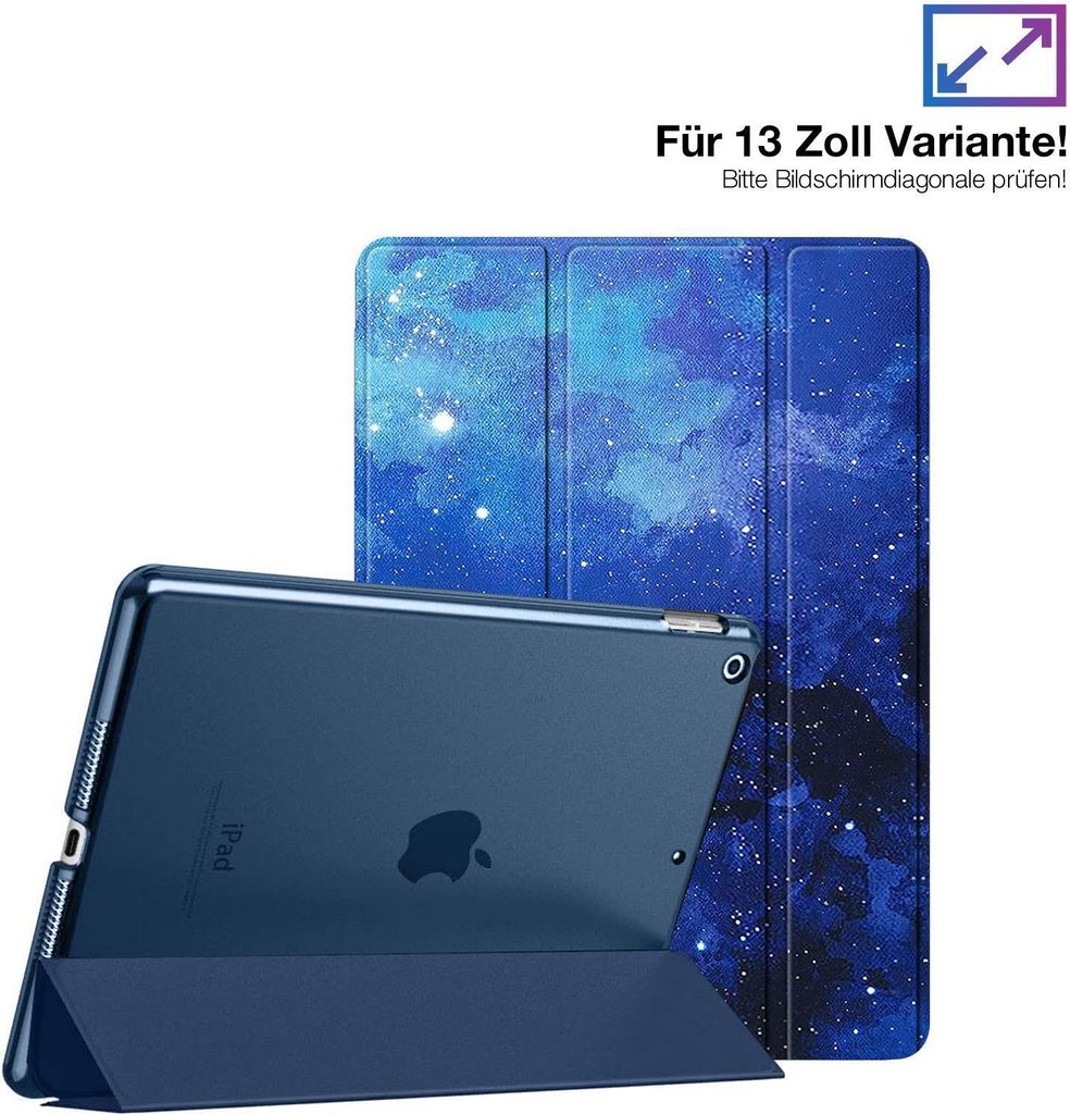 Schutzhülle für Apple iPad Pro 7. Gen 13.0 Zoll Cover Case Schutz Tablet Farbe: Starry Sky