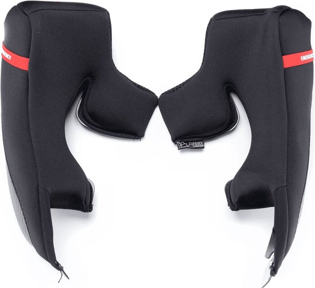 Scorpion Exo-hx1 Wangenpolster Schwarz XS Schwarz XS