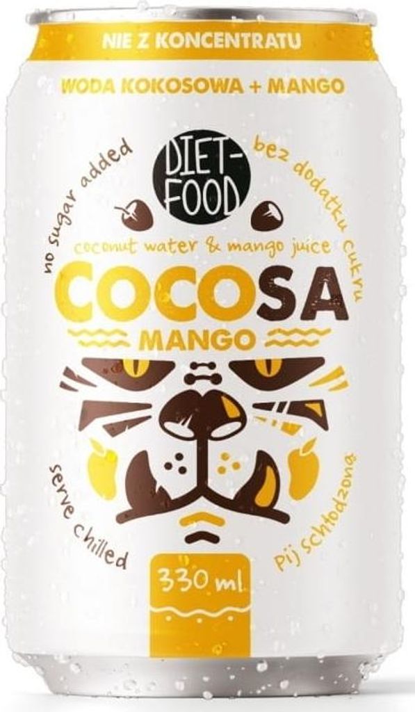 KOKOSWASSER MIT MANGOSAFT 330 ml – DIET-FOOD (COCOSA)