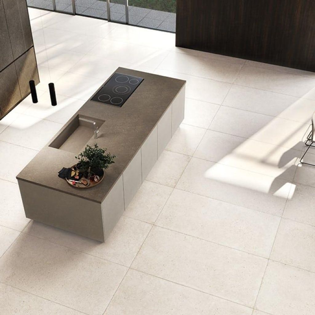 Fliesen Betonoptik Weiss 60x120 cm CASA39 Casalgrande Padana Eco Concrete