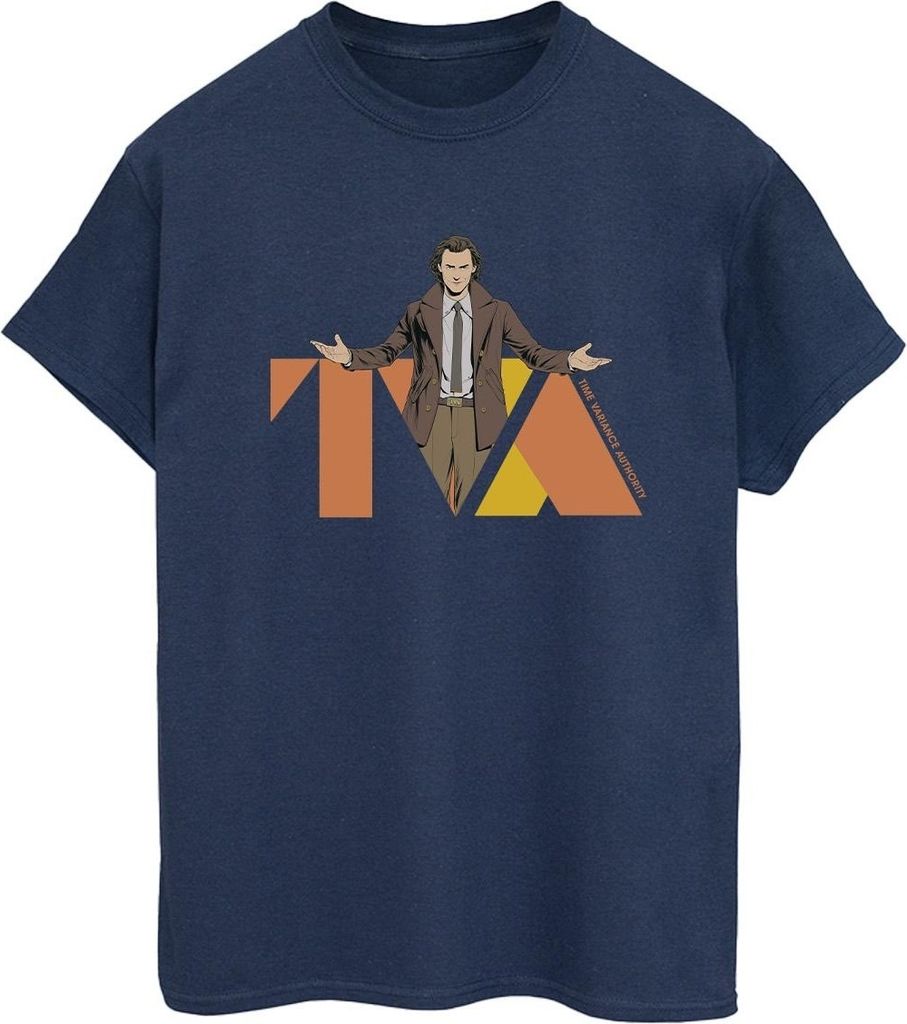 Marvel - "TVA" T-Shirt für Damen BI30924 (XXL) (Marineblau)