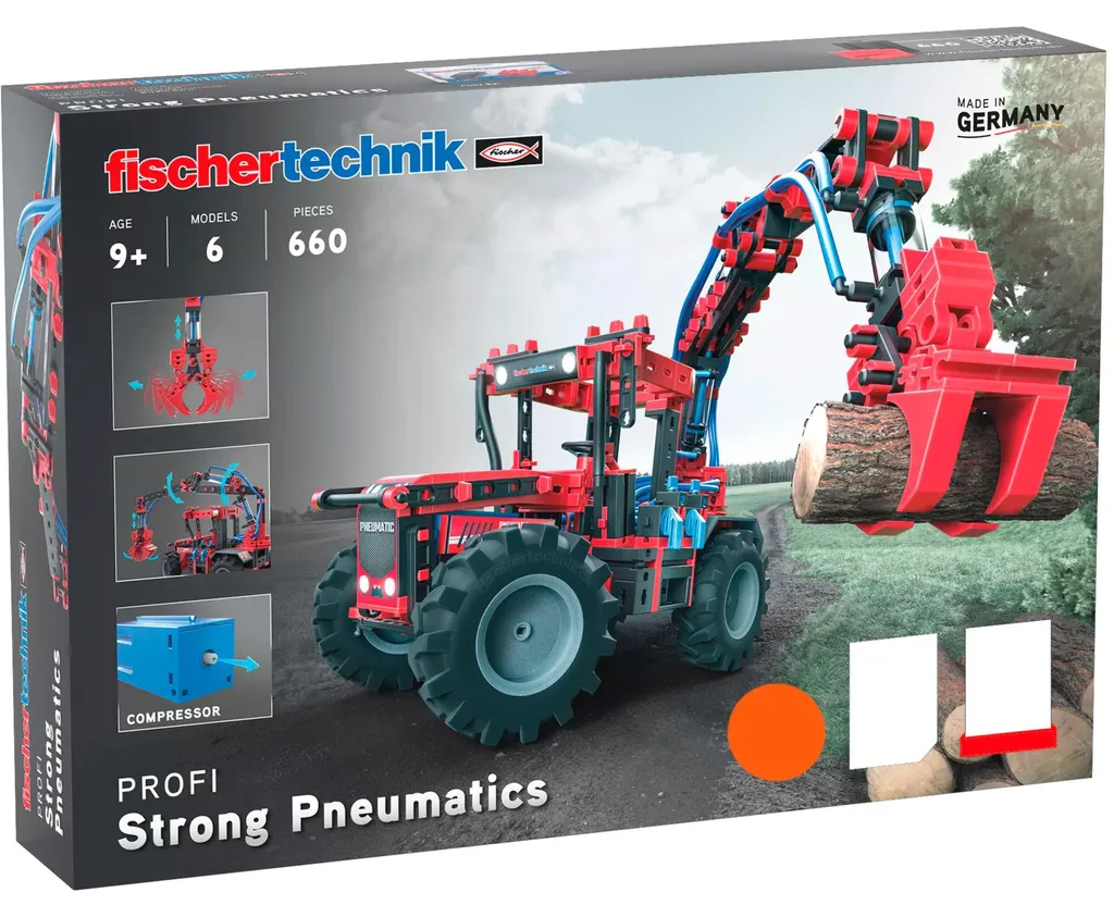Kit éducatif de sciences Strong Pneumatics pour apprendre la mécanique - 5