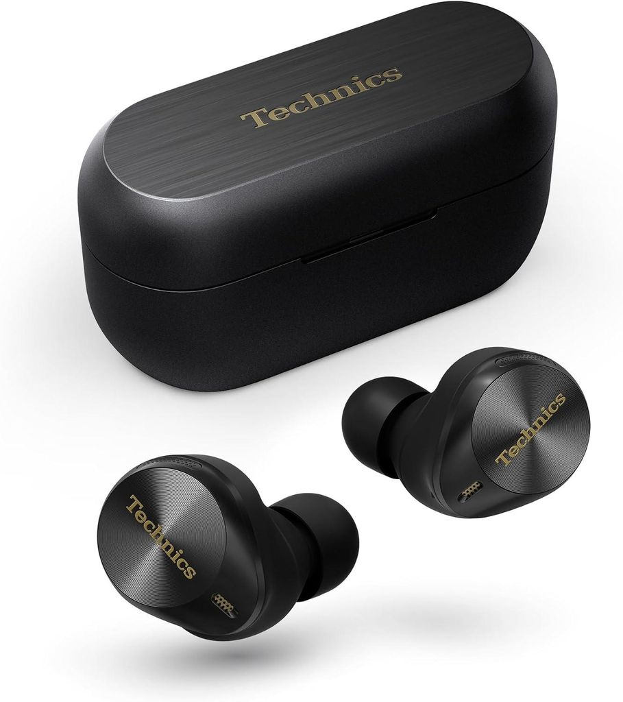 Kabellose In-Ear Kopfhörer mit Geräuschunterdrückung, Bluetooth Ohrhörer mit Mikrofon, Multipoint, LDAC, 24 Std Akku, Schwarz