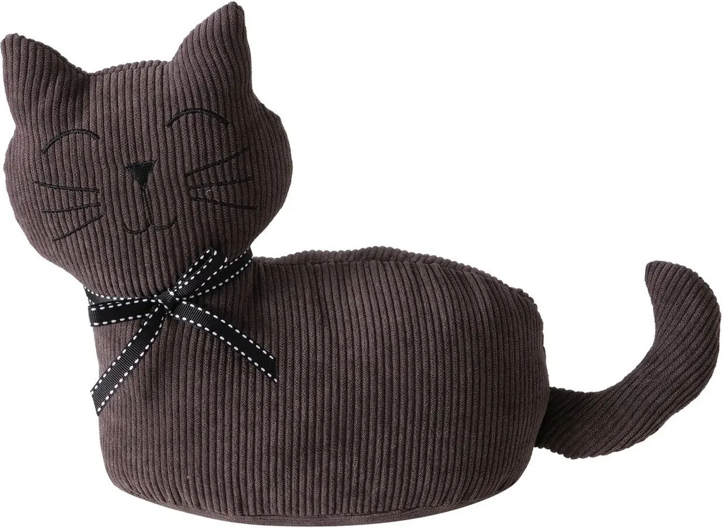 Cache-porte chat FIDO marron - Dispositif anti-pincement et robuste