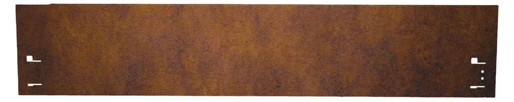 Aménagement jardin : bordure acier corten 120 cm pour allées et fleurs
