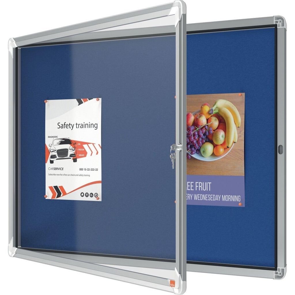 Nobo 1915327, Drinnen, Blau, Aluminium, Aluminium, Blau, 4 Produktbild 