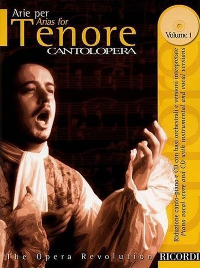 Cantolopera: Arien für Tenor - Band 1