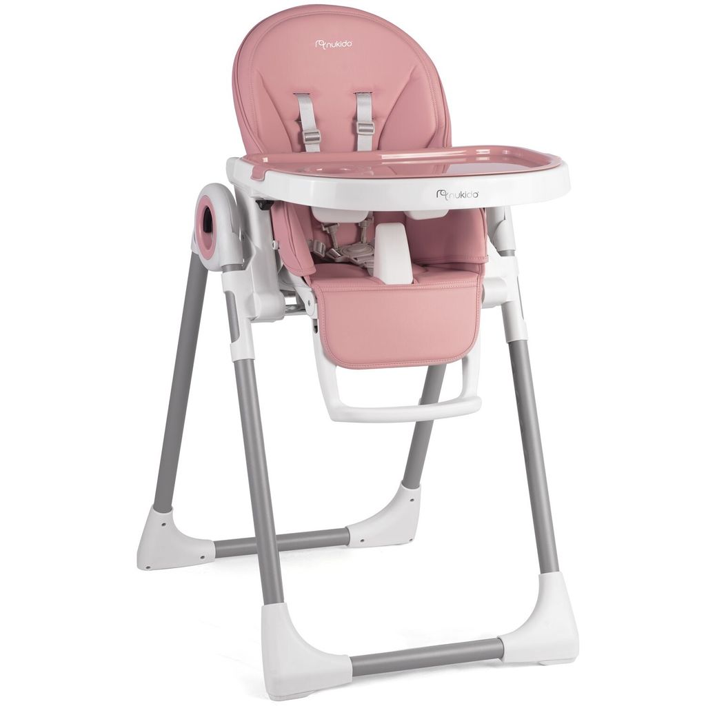 Nukido 700501 Seggiolone da tavolo Belo - rosa Immagine del prodotto 