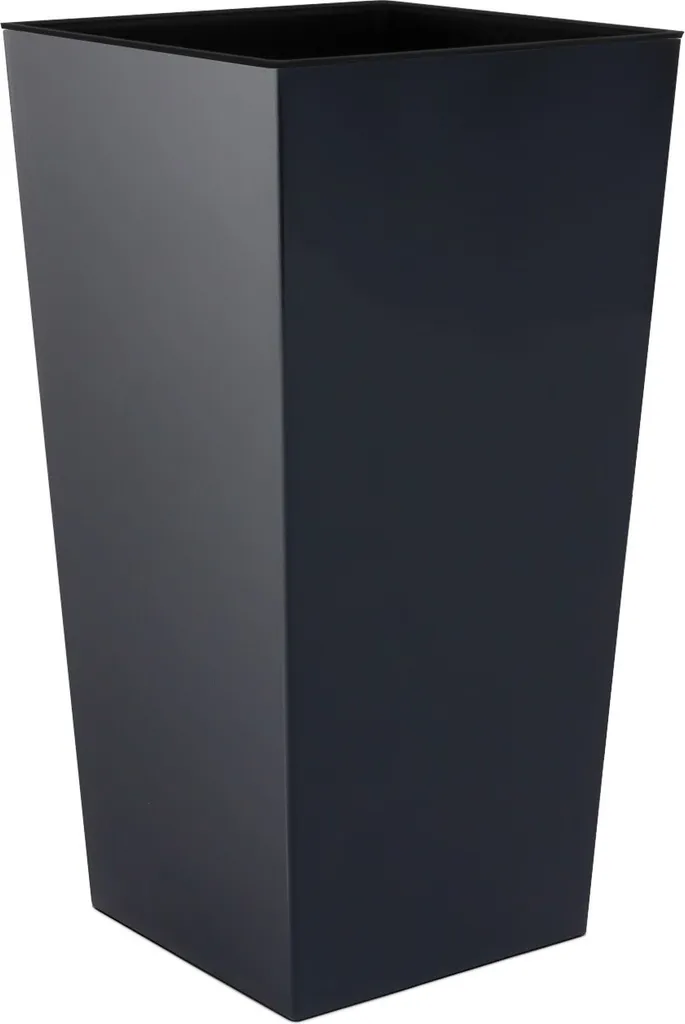 Prosperplast Urbi Square Matt 40 cm anthracite - Pot de fleurs avec insert - 8