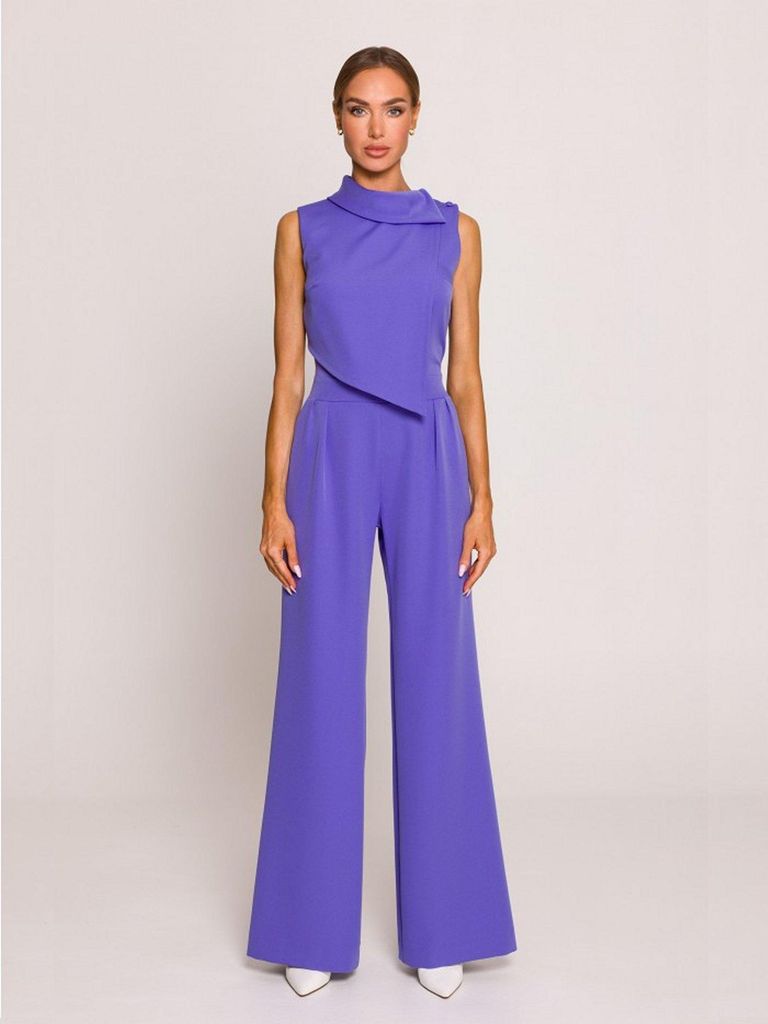 Made of Emotion Jumpsuit M702 Damen Overall in lila, Gr. L Produktbild 