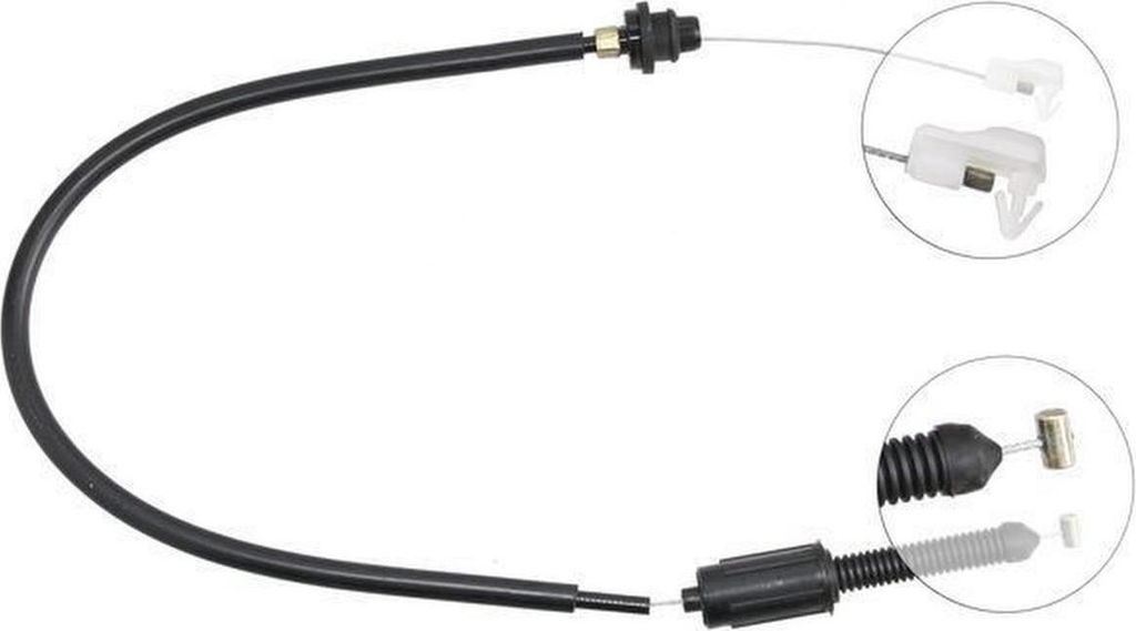 Gaszug Steuerung Drosselklappe 765 mm A.B.S. für RENAULT CLIO