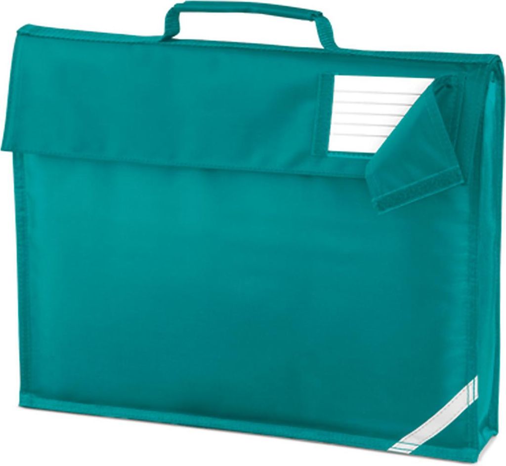 Quadra QD51 | Dokumentenmappe/tasche Junior | 37 x 30 x 6 cm - Farbe: Emerald - Größe: 37 x 30 x 6 cm