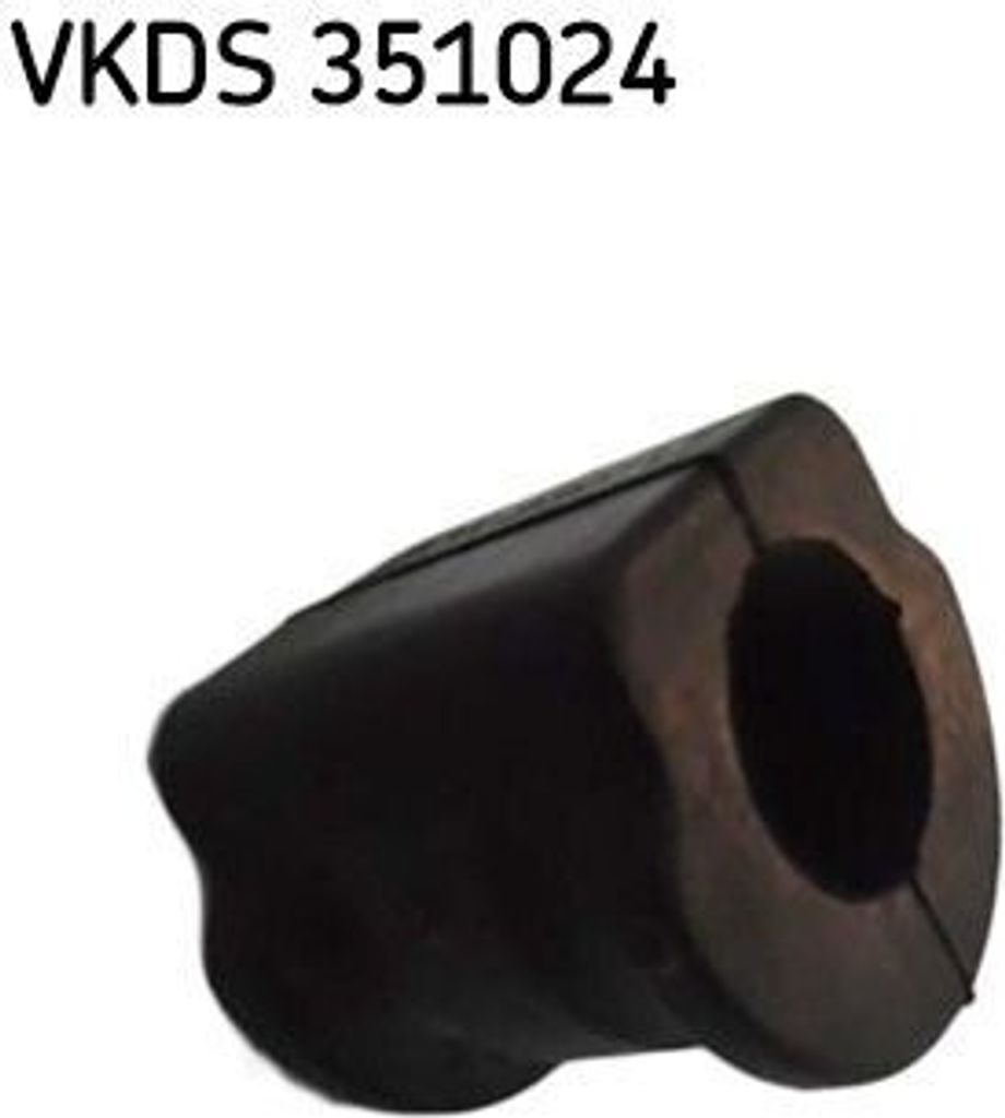 SKF VKDS 351024 Lagerbuchse, Stabilisator OE 6Q0411314F kompatibel mit Fabia, Polo 9N